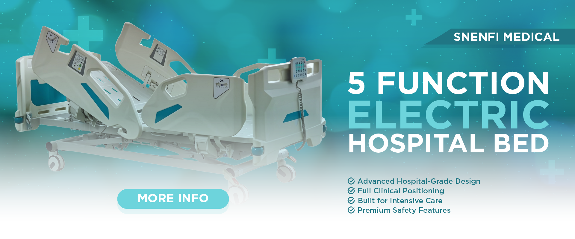 5fhb Hospital Bed 5 Positions Snenfi Med